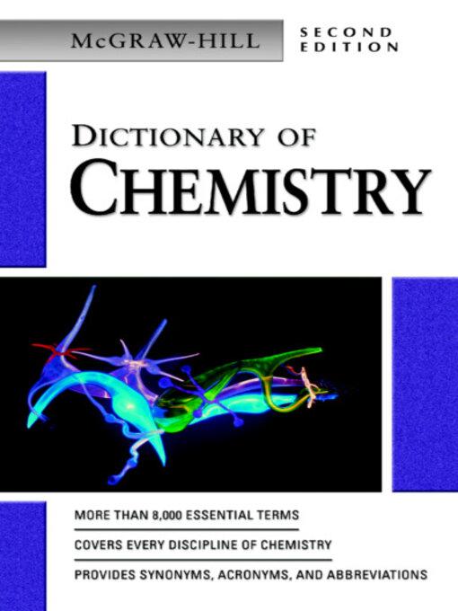 Title details for Dictionary of Chemistry by McGraw Hill - Available